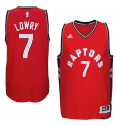 Youth Adidas Toronto Raptors #7 Kyle Lowry Authentic Red NBA Jersey