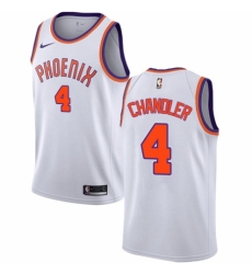 Men's Nike Phoenix Suns #4 Tyson Chandler Authentic NBA Jersey - Association Edition