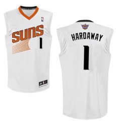 Men's Adidas Phoenix Suns #1 Penny Hardaway Authentic White Home NBA Jersey