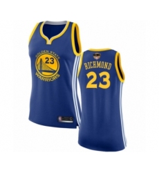 Women's Golden State Warriors #23 Mitch Richmond Swingman Royal Blue 2019 Basketball Finals Bound Basketball Jersey - Icon Edition