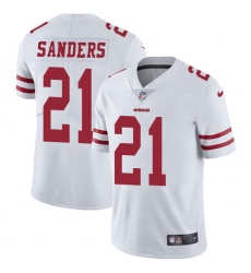 Youth Nike San Francisco 49ers #21 Deion Sanders Elite White NFL Jersey