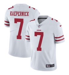 Youth Nike San Francisco 49ers #7 Colin Kaepernick Elite White NFL Jersey