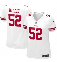Women's Nike San Francisco 49ers #52 Patrick Willis Game White NFL Jersey
