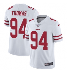 Youth Nike San Francisco 49ers #94 Solomon Thomas Elite White NFL Jersey