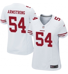 Women's Nike San Francisco 49ers #54 Ray-Ray Armstrong Game White NFL Jersey