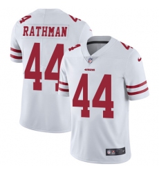 Youth Nike San Francisco 49ers #44 Tom Rathman Elite White NFL Jersey