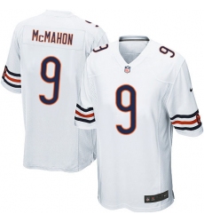 Men's Nike Chicago Bears #9 Jim McMahon Game White NFL Jersey