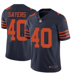 Youth Nike Chicago Bears #40 Gale Sayers Elite Navy Blue Alternate NFL Jersey