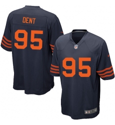 Men's Nike Chicago Bears #95 Richard Dent Game Navy Blue Alternate NFL Jersey
