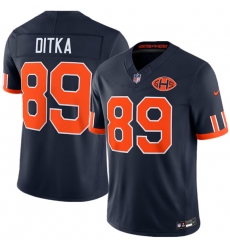 Men's Chicago Bears #89 Mike Ditka Navy 2026 F.U.S.E. Rivalries Collection Limited Football Stitched Jersey