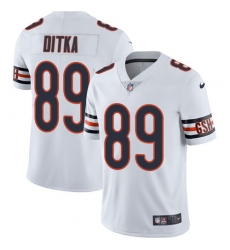 Youth Nike Chicago Bears #89 Mike Ditka Elite White NFL Jersey