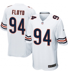 Men's Nike Chicago Bears #94 Leonard Floyd Game White NFL Jersey