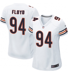 Women's Nike Chicago Bears #94 Leonard Floyd Game White NFL Jersey