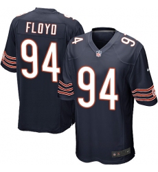 Youth Nike Chicago Bears #94 Leonard Floyd Game Navy Blue Team Color NFL Jersey