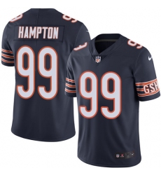 Men's Nike Chicago Bears #99 Dan Hampton Navy Blue Team Color Vapor Untouchable Limited Player NFL Jersey