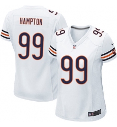 Women's Nike Chicago Bears #99 Dan Hampton Game White NFL Jersey