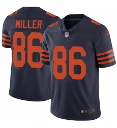 Youth Nike Chicago Bears #86 Zach Miller Elite Navy Blue Alternate NFL Jersey