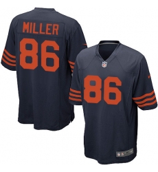 Youth Nike Chicago Bears #86 Zach Miller Game Navy Blue Alternate NFL Jersey