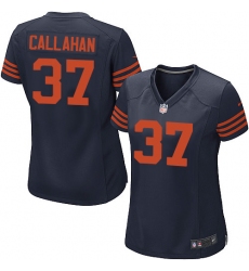 Women's Nike Chicago Bears #37 Bryce Callahan Game Navy Blue Alternate NFL Jersey