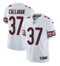 Youth Nike Chicago Bears #37 Bryce Callahan Elite White NFL Jersey