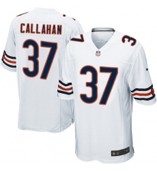 Youth Nike Chicago Bears #37 Bryce Callahan Game White NFL Jersey