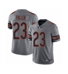 Women's Chicago Bears #23 Kyle Fuller Limited Silver Inverted Legend Football Jersey
