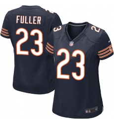 Women's Nike Chicago Bears #23 Kyle Fuller Game Navy Blue Team Color NFL Jersey