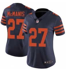 Women's Nike Chicago Bears #27 Sherrick McManis Elite Navy Blue Alternate NFL Jersey