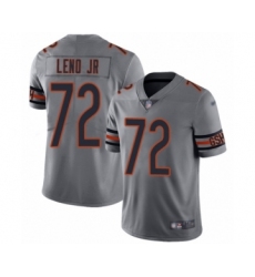Youth Chicago Bears #72 Charles Leno Limited Silver Inverted Legend Football Jersey