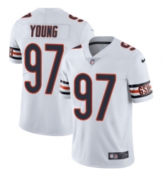 Youth Nike Chicago Bears #97 Willie Young Elite White NFL Jersey