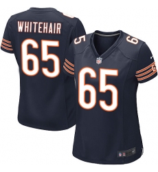 Women's Nike Chicago Bears #65 Cody Whitehair Game Navy Blue Team Color NFL Jersey