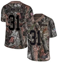 Men's Nike Denver Broncos #31 Justin Simmons Limited Camo Rush Realtree NFL Jersey