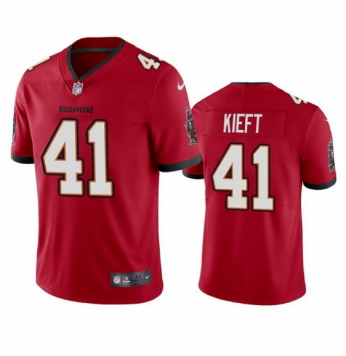 Men's Tampa Bay Buccaneers #41 Ko Kieft Red Vapor Untouchable Limited Stitched Jersey