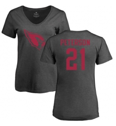 NFL Women's Nike Arizona Cardinals #21 Patrick Peterson Ash One Color T-Shirt