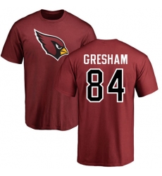 NFL Nike Arizona Cardinals #84 Jermaine Gresham Maroon Name & Number Logo Personalized T-Shirt