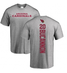 NFL Nike Arizona Cardinals #20 Deone Bucannon Ash Backer T-Shirt