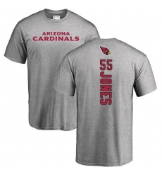 NFL Nike Arizona Cardinals #55 Chandler Jones Ash Backer T-Shirt
