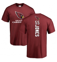 NFL Nike Arizona Cardinals #55 Chandler Jones Maroon Backer T-Shirt