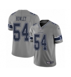 Youth Dallas Cowboys #54 Chuck Howley Limited Gray Inverted Legend Football Jersey