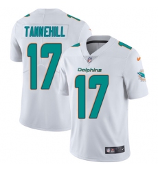 Youth Nike Miami Dolphins #17 Ryan Tannehill Elite White NFL Jersey