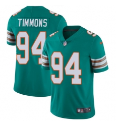 Youth Nike Miami Dolphins #94 Lawrence Timmons Elite Aqua Green Alternate NFL Jersey