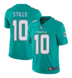 Men's Nike Miami Dolphins #10 Kenny Stills Aqua Green Team Color Vapor Untouchable Limited Player NFL Jersey