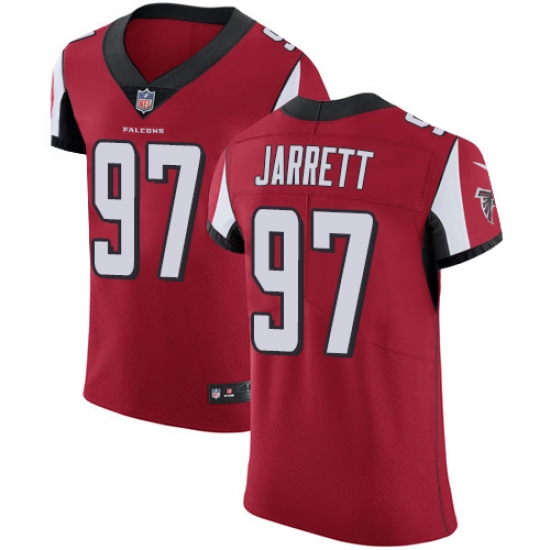 Men's Nike Atlanta Falcons #97 Grady Jarrett Red Team Color Vapor ...