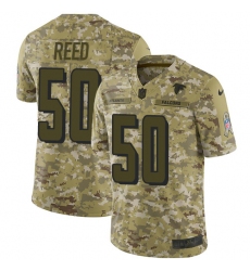 Men's Nike Atlanta Falcons #50 Brooks Reed Limited Camo 2018 Salute to Service NFL Jersey