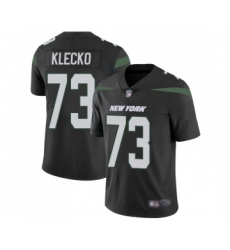 Men's New York Jets #73 Joe Klecko Black Alternate Vapor Untouchable Limited Player Football Jersey