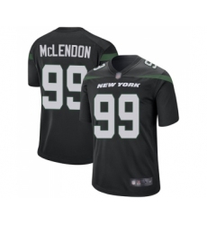 Men's New York Jets #99 Steve McLendon Game Black Alternate Football Jersey