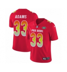 Youth Nike New York Jets #33 Jamal Adams Limited Red AFC 2019 Pro Bowl NFL Jersey