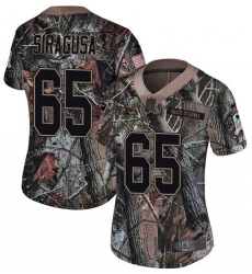 Women's Nike Baltimore Ravens #65 Nico Siragusa Limited Camo Salute to Service NFL Jersey