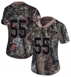 Women's Nike Baltimore Ravens #55 Terrell Suggs Limited Camo Salute to Service NFL Jersey