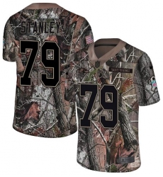 Youth Nike Baltimore Ravens #79 Ronnie Stanley Limited Camo Salute to Service NFL Jersey